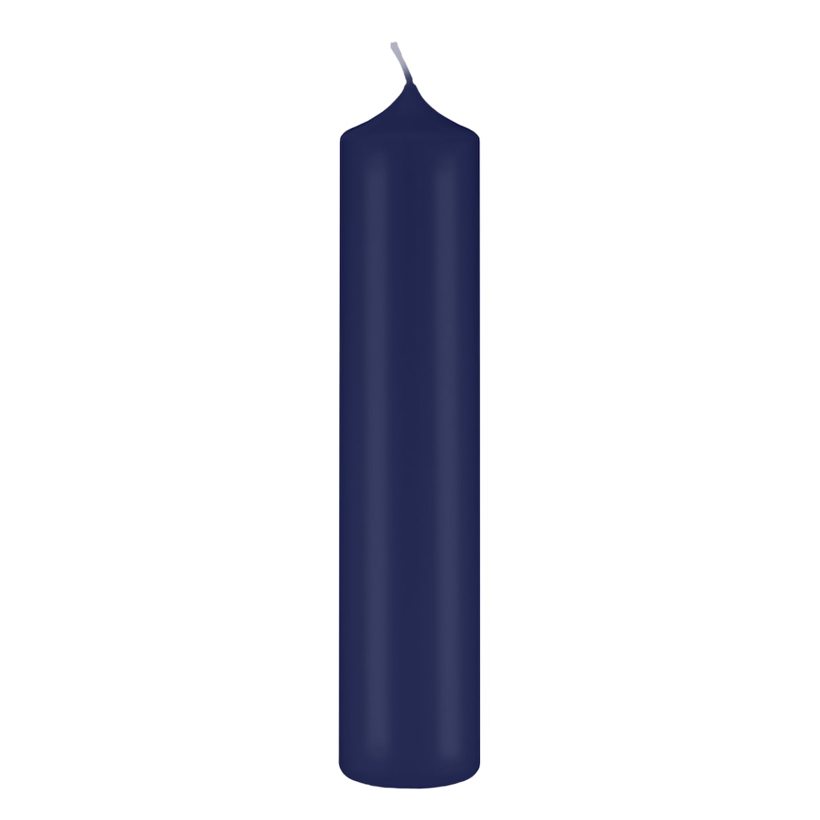 Altarkerzen Nachblau Dunkelblau 400 x Ø 60 mm, 4 Stück