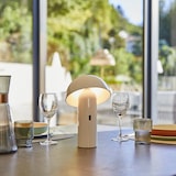 thumbnail of Lumisky Lampe de table sans fil TOD Blanc H28cm Acier Blanc