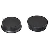 thumbnail of SIGMA Ímanes, poliestireno, Ø 3.8 cm, preto, 2 unidades