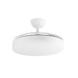 thumbnail of Orbegozo ventilador de techo aspas retráctiles con luz CP 140105, motor DC, 6 velocidades, mando a distancia, temporizador, diámetro 105 cm, 35 W