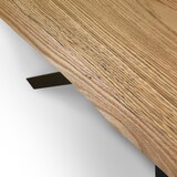 thumbnail of Ausziehbarer Tisch 90x180/280 cm Versalux entrindete Eichenbeine 4/A