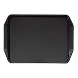 thumbnail of Cambro polypropyleen fastfood dienblad met handvatten zwart 43x30cm
