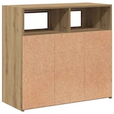 thumbnail of vidaXL Sideboard mit LED-Leuchten Artisan-Eiche 80x35x75 cm