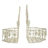 thumbnail of Pflanzkörbe Metall Wandkörbe 2er Set Paar Pflanzkorb Landhausstil Shabby Style