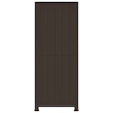 thumbnail of vidaXL Kunststoffschrank 68x39x171,5 cm Rattan-Design