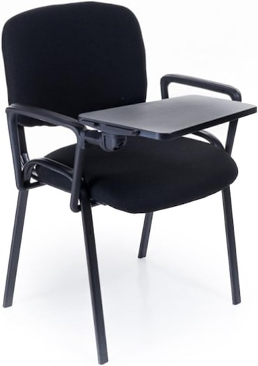 Top Eventi Store - Sedia con scrittoio rivestita