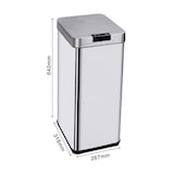 thumbnail of Kitchen Move Balde de Lixo Automático Inox PARKSIDE prata 50L Aço inoxydable Dinheiro