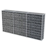 thumbnail of vidaXL Gabionenkorb Stahl 200×30×100 cm