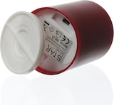 thumbnail of LED Mini Kerze für Laternen Timer Sensor H:10cm rot outdoor bis 1200h