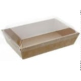 thumbnail of Boîte sushi en kraft + couvercle  - Vendu par 300