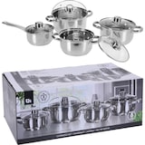 thumbnail of Kochtopfset Topfset Kochtopf Edelstahl 8tlg. Gasherd Induktionsherd