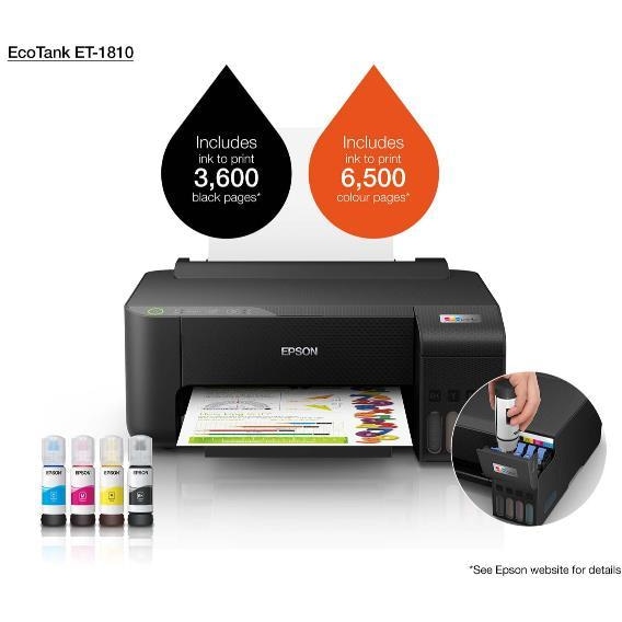 Stampante Epson EcoTank ET1810 a colori WiFi 33ppm