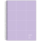 thumbnail of Cadernos de capa dura A4 grelha de 5 mm Unequal Grid lavanda