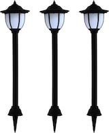 thumbnail of vidaXL Outdoor Solarleuchten 3 Stück LED Schwarz