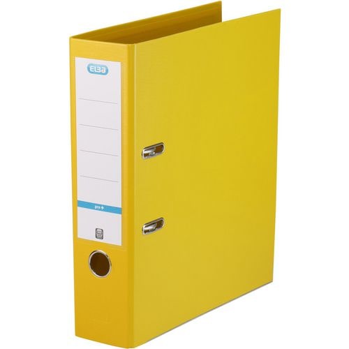 ELBA Rado Star Smart Pro+ Ordner Breit DIN A4 80 mm Gelb 2 Ringe Kunststoff
