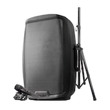 thumbnail of Enceinte active Gemini AS-2115BT-PK, Boomer 15", Puissance 2000W, USB SD Bluetooth RADIO FM, TWS, pied, microphone