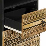 thumbnail of vidaXL Badschrank 38x33,5x160 cm Massivholz Mango