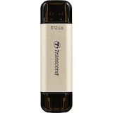 thumbnail of Transcend JetFlash 930C USB-Stick 512 GB Gold TS512GJF930C USB 3.2 Gen 1, USB-C?