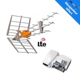 thumbnail of Antenne Tnt Dat Hd Boss Uhf Gain 42dbi + Alimentation 24v Usage Non Intensif Televes