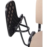 thumbnail of Juego de 4 sillas Ken en tela con mesa plegable Crema