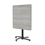 thumbnail of Gastro Outdoor Terrassentisch Rene | klappbar | 80x80 cm | Resalit Eiche Hell