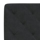 thumbnail of vidaXL Kopfteil-Kissen Schwarz 140 cm Samt