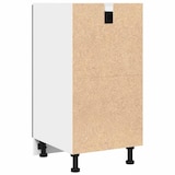 thumbnail of vidaXL Lade onderkast Riga Zwart eiken 40 x 46 x 81,5 cm Bewerkt hout