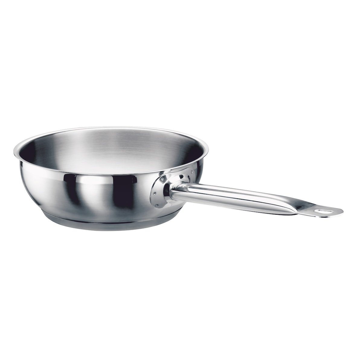 GastroSUS Sauteuse Chef, Edelstahl, 24 cm, ca. 3,4 Liter