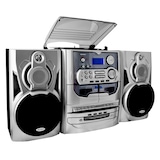 thumbnail of Karcher KA 5300 Kompaktanlage (3-fach CD-Wechsler, Schallplattenspieler, Kassettendeck, Radio, Fernbedienung) silber