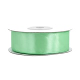 thumbnail of 25mm Satinband 25m Schleifenband Geschenkband Dekoband Stoffband Bänder Uni Mint