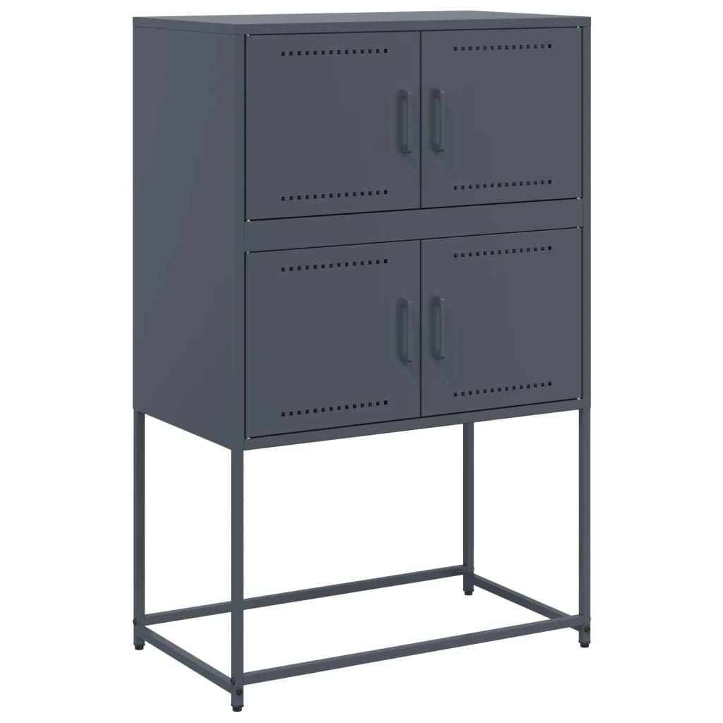Helloshop26 - Buffet aparador cômoda guarda-roupa unidade de armazenamento organizador para cozinha sala de estar sala de TV 68,5 x 02_0029702