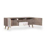 thumbnail of TV-Schrank LARS Holz Creme 41,5x140x40cm Fernsehtisch TV Lowboard für Fernseher