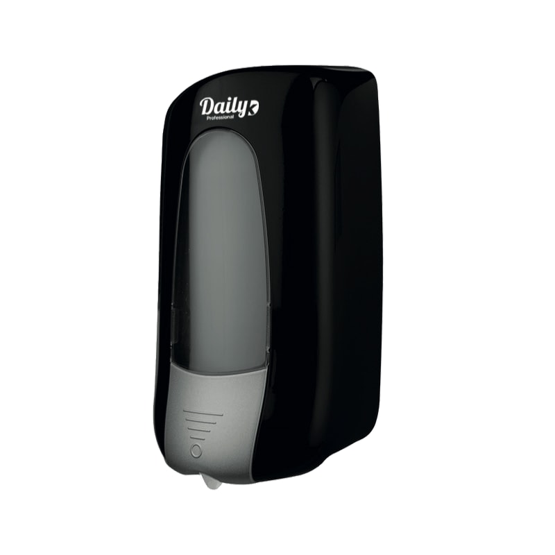 Distributeur manuel ABS -  - Pour recharge 1000 ml NOIR - Daily K
