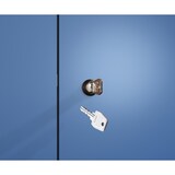 thumbnail of C+P Doppelter Aufsatzschrank Classic PLUS, 4 Abteile, HxBxT 50x120x50cm, Zylinderschloss, Hellgrau/Anthrazit von PROREGAL