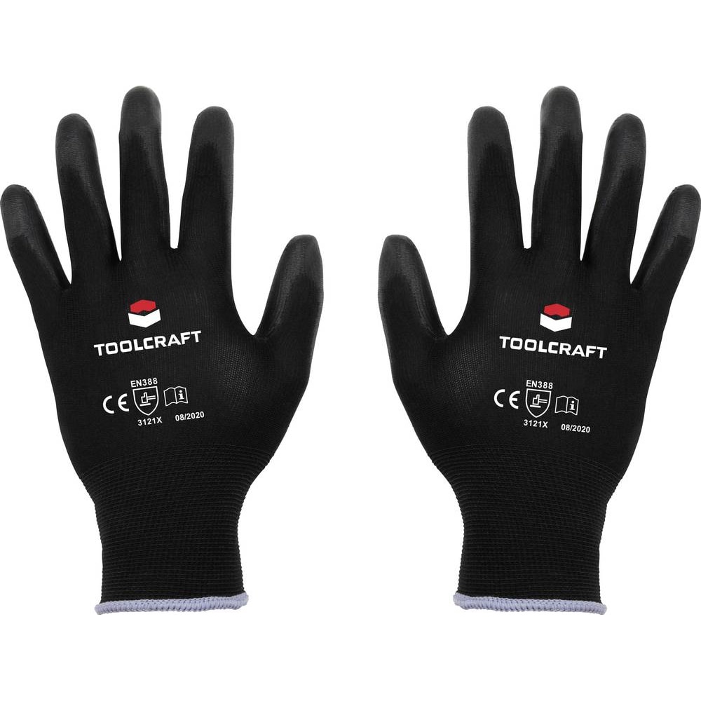 TOOLCRAFT  TO-5621478 Polyamid, Polyurethan Arbeitshandschuh Größe (Handschuhe): 7 EN 388 CAT II 1 S