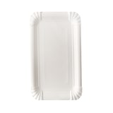 thumbnail of 25 lots de 12 Assiettes, carton "pure" rectangulaire 13 cm x 20 cm blanc