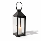 thumbnail of XXL Garten - Laterne Windlicht Schwarz Metall 54cm