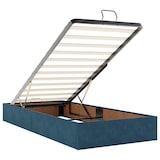 thumbnail of vidaXL Ottoman-Bett ohne Matratze Dunkelblau 80x200 cm Samt