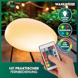 thumbnail of EASYmaxx Solar-Leuchte Stein flach 3,7V weiß