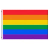 thumbnail of LGBTQ+ Flagge 150x90cm mit Ösen – 8 Varianten zur Auswahl