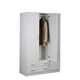 thumbnail of SARMOG ARMADIO 3 ANTE 2 CASSETTI KIT L115 P52 H182 in truciolare nobilitato color eucalipto