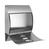 thumbnail of Edelstahl Briefkasten mit Zeitungsfach & Einwurfklappe 30x12x40cm