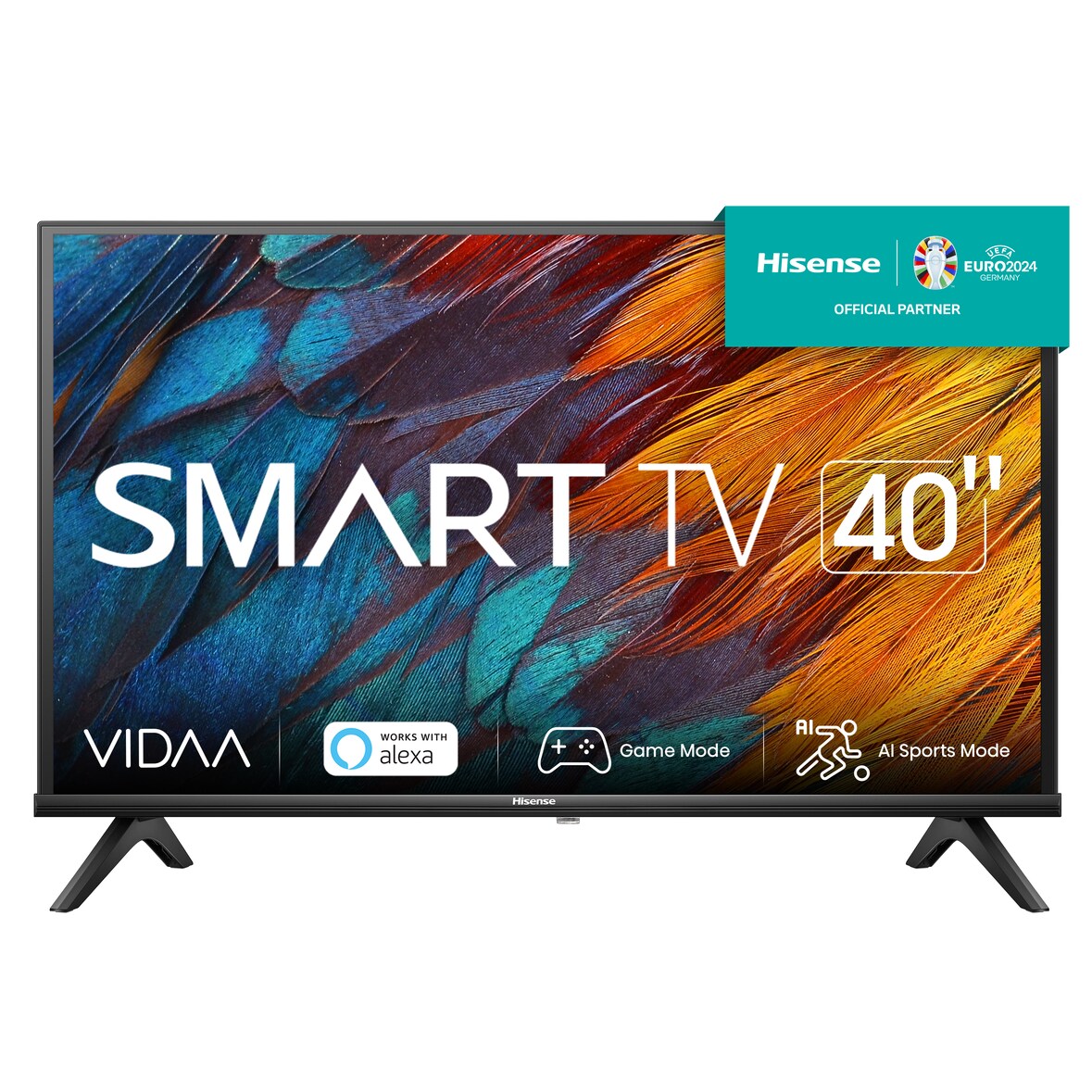 Hisense 40A4K Fernseher 101,6 cm (40") Full HD Smart-TV WLAN Schwarz