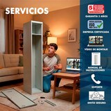 thumbnail of SimonRack Spind Schrank, Metallschrank, Schließfachschrank, Schloss, 2 Abteile, 1800x600x500 mm  - Simonlocker