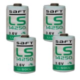 thumbnail of 4x Lithium Batterie Saft LS14250 1/2AA 3,6Volt