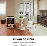 thumbnail of Klarstein Vinamour 48 Uno Weinkühlschrank 128l 48Fl 3 Einschübe 4-18°C Schwarz