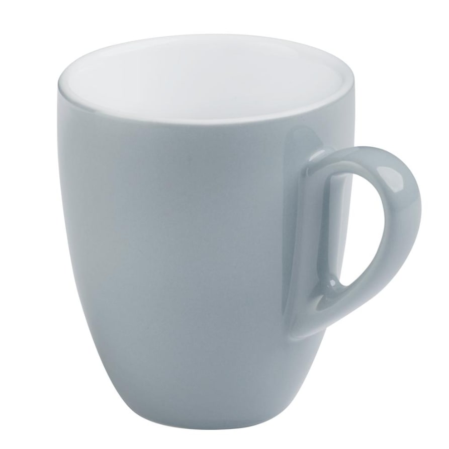 APS Koffiekopje SNUG –  set van 6 -porselein, Ø 8,5 cm, 330 ml, blauw, vaatwasmachinebestendig