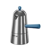 thumbnail of ILSA Caffettiera Carmencita Pop per induzione in alluminio con manico e pomolo blu tazze 3
