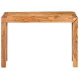 thumbnail of Mesa consola madera maciza de acacia acabado miel 110x40x76 cm