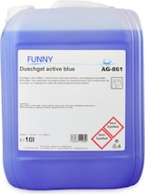 thumbnail of Duschgel active blue - 10 L Kanister - für Haut, Körper und Haare - VEGAN